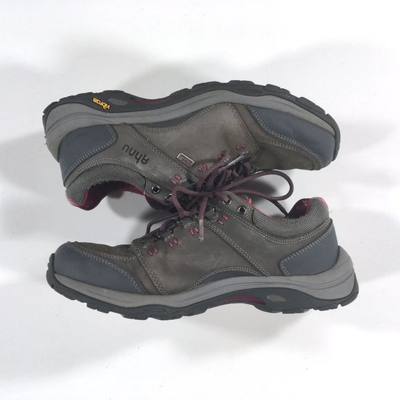 Ahnu Montara III Hiking Shoes Womens Size 8.5 Brown Gray NO INSOLES 1019206 - Picture 3 of 9